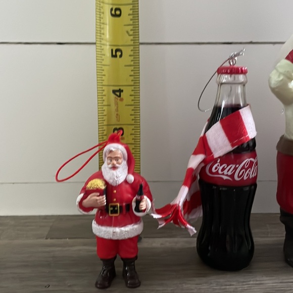 3 Coca Cola Christmas Tree Ornaments - Picture 6 of 7